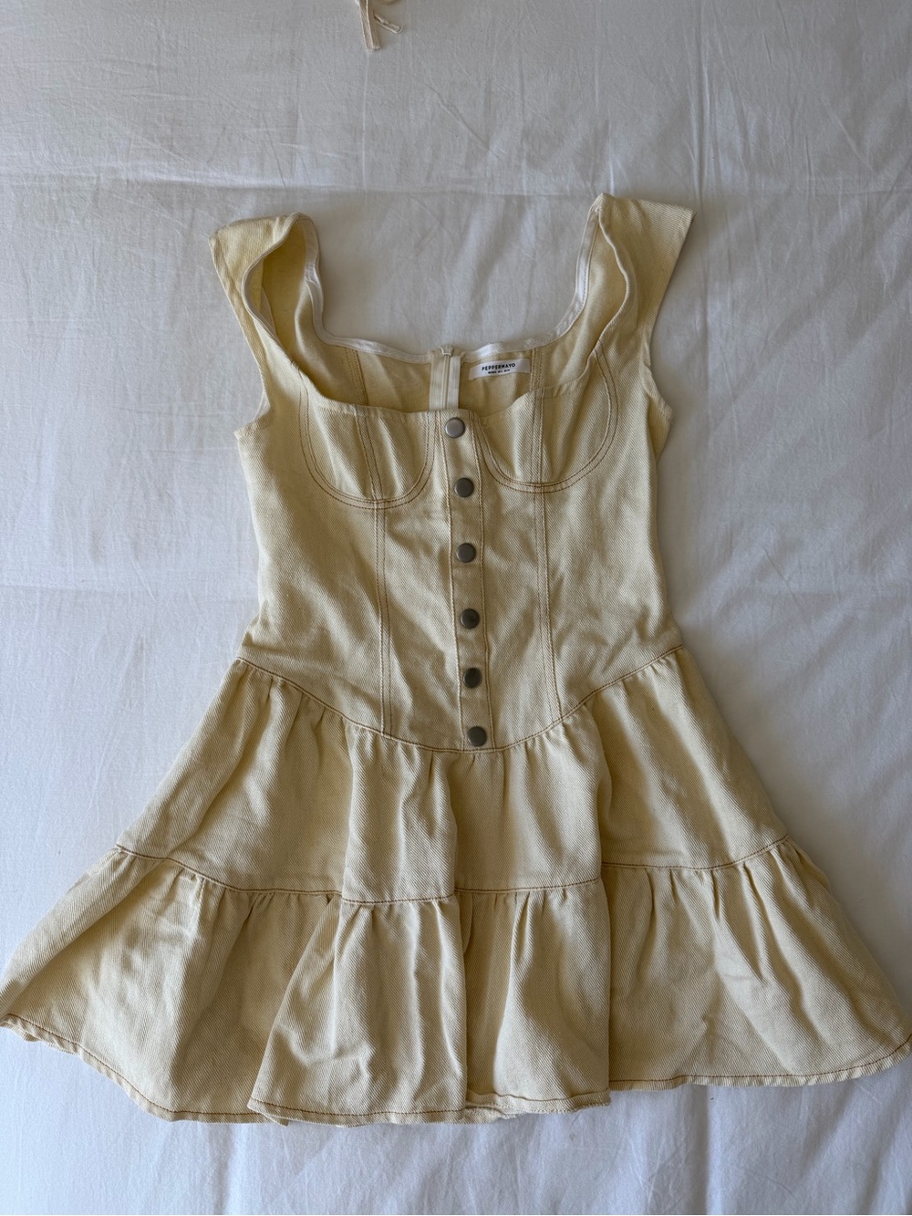Peppermayo woman's cream dress